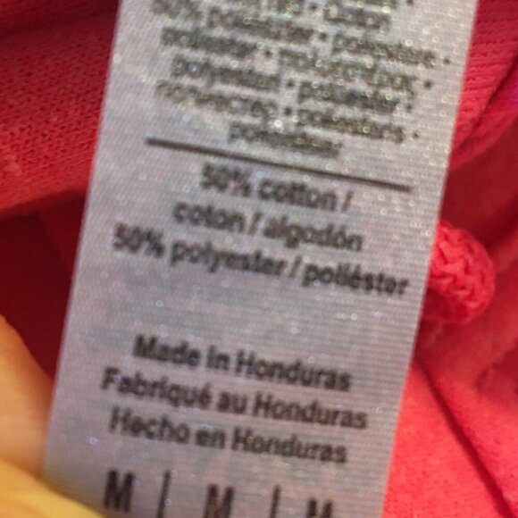 Senior Graduate Spellout Chenille Letter Hoodie Sweatshirt Pink Medium - Picture 7 of 7